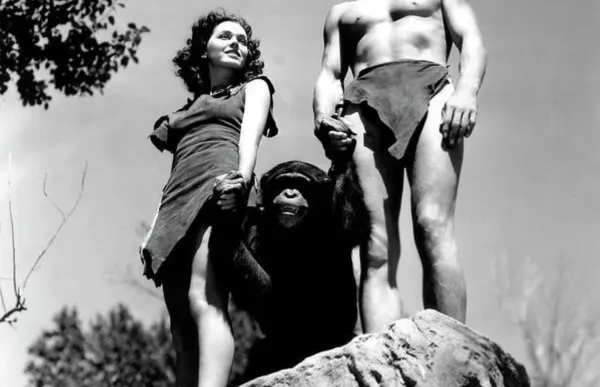 p. 16 1maureen-osup. 16 1 llivan-johnny-weissmuller-and-chita-cheetah-in-the-capture-of-tarzan-1936--album