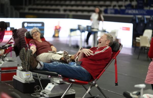 La col·lecta de sang del Morabanc frega l'objectiu de les 200 donacions