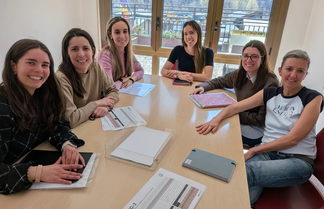 Els responsables del servei d’atenció precoç Impuls, a la promoció de la parentalitat positiva.