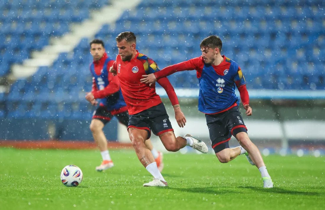La selecció, sense Iker Alvarez De Eulate i Joan Cervós, es va entrenar ahir a Podgorica.