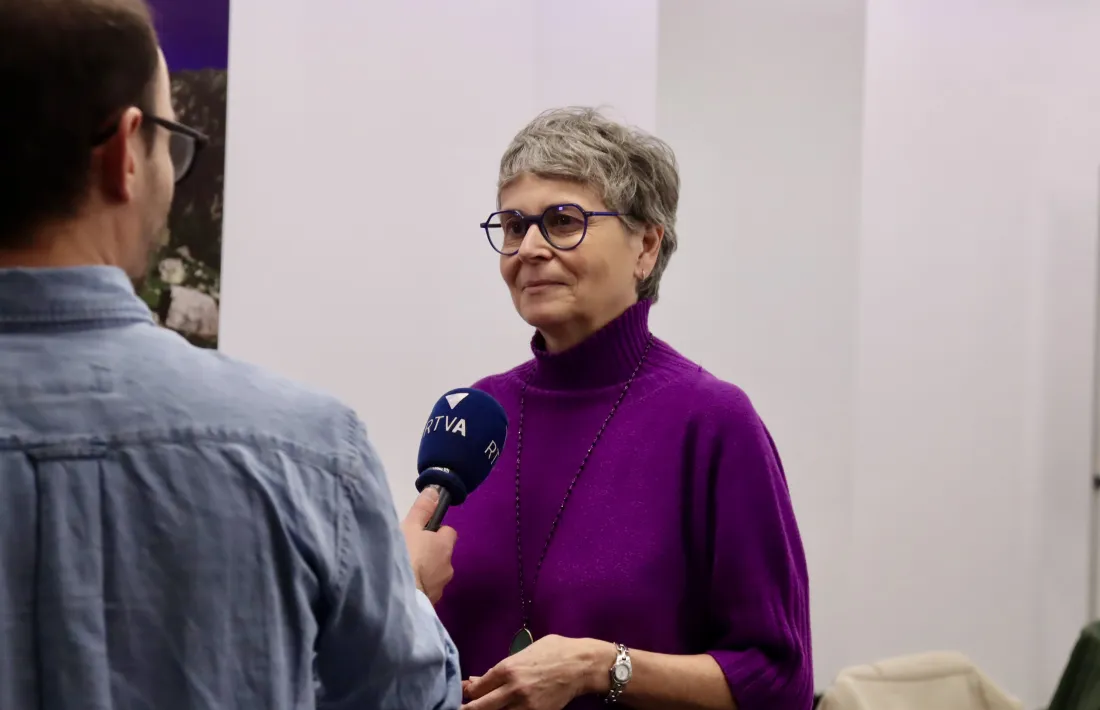 La presidenta del grup parlamentari socialdemòcrata, Susanna Vela.