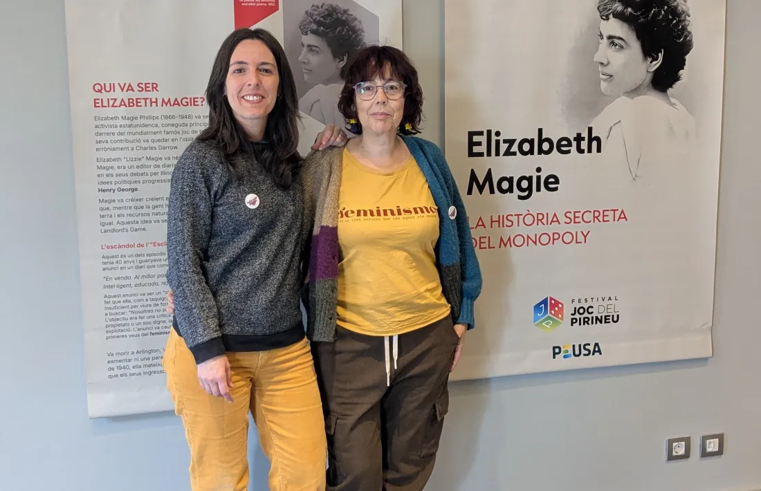 Cati Hernández i Noemí Blanch, de Play like a Pank