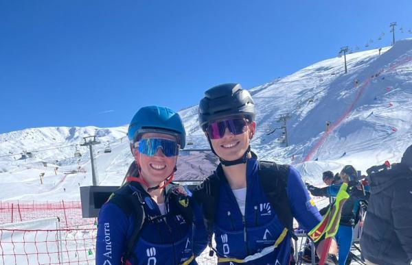 Lea Ancion i Max Palmitjavila, 7ns a Villars