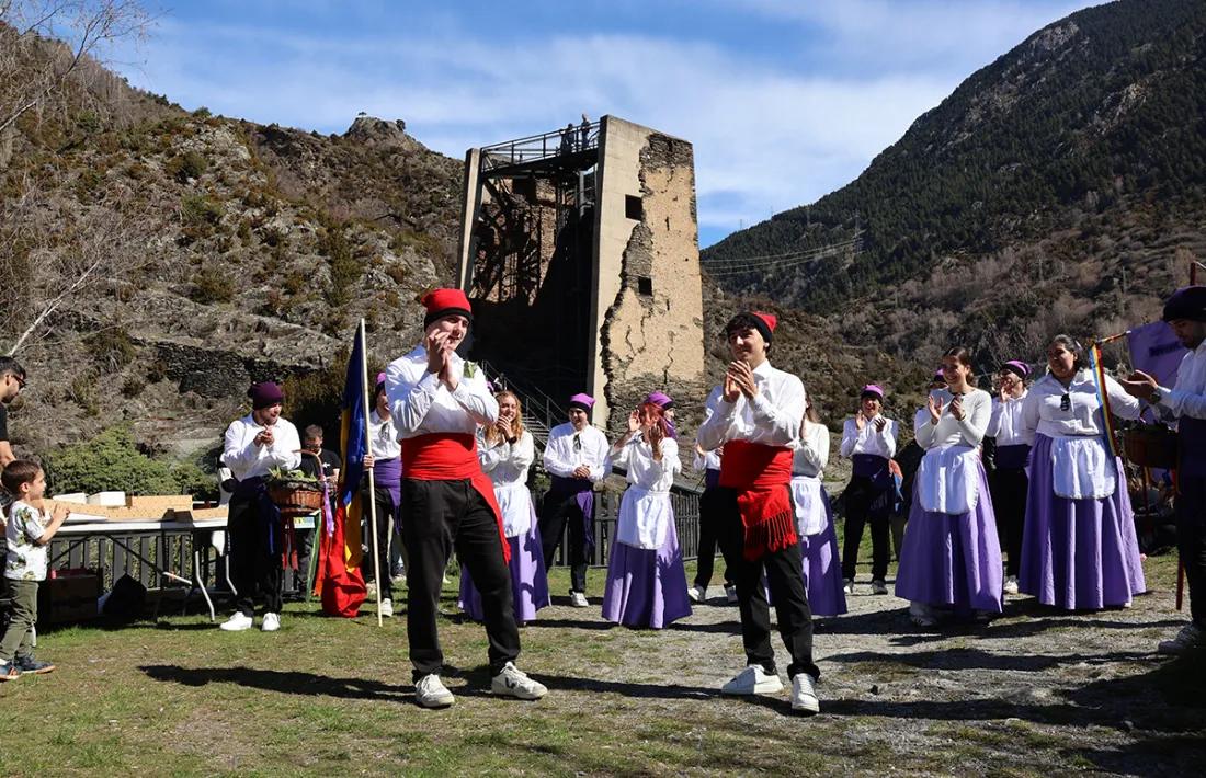 Els caramellaires a Sant Romà de les Bons.