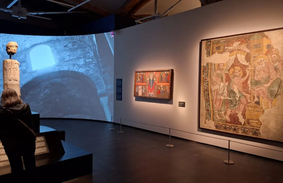 L'exposició sobre el Mestre de Cabestany i Sant Pere de Rodes, amb el Lavatori, es pot visitar al MNAC fins al 28 de juny.