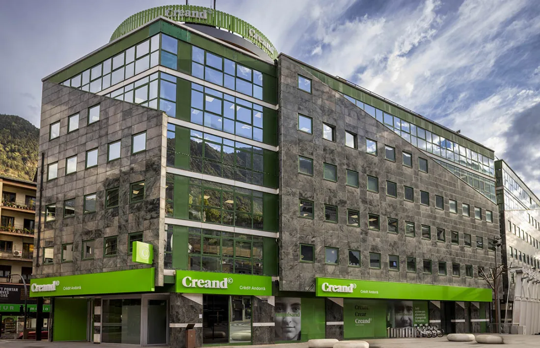 La seu social de Creand.