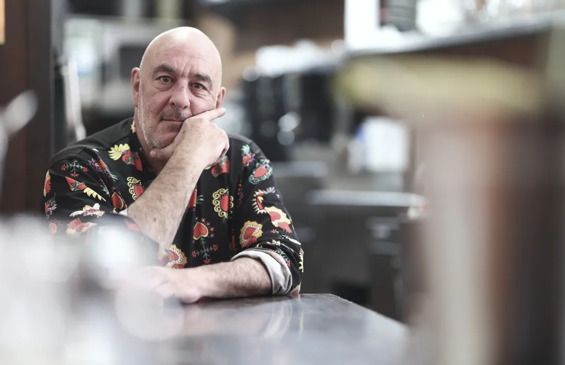 Ramon Sasplugas, ‘el Sasa’, al seu racó.