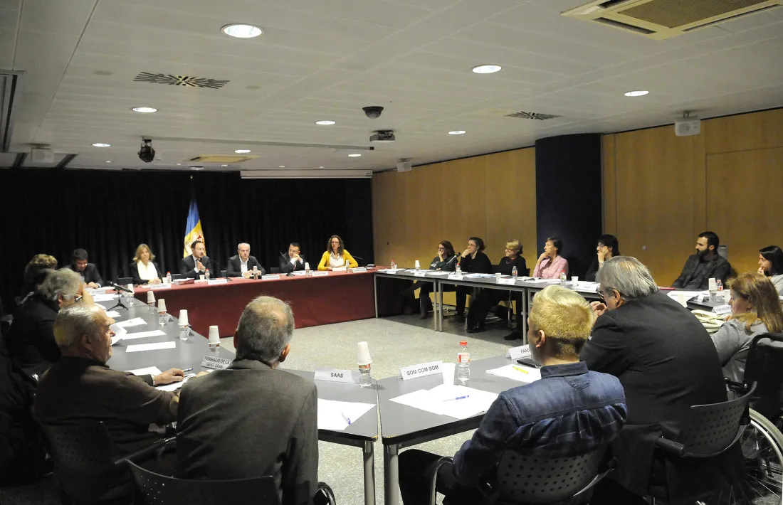 Les entitats ja tenen l’esborrany de la cartera de serveis socials