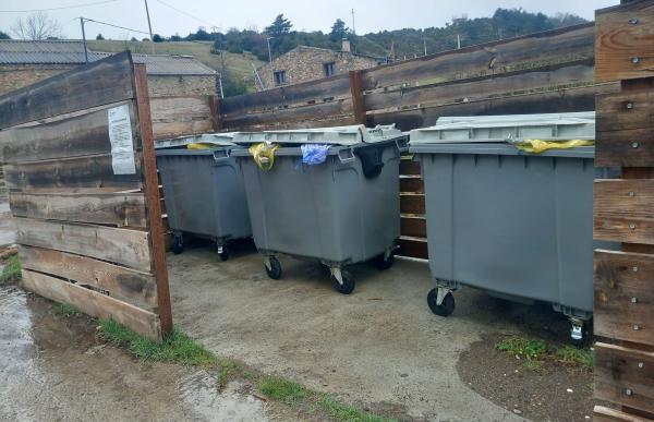 Contenidor a vessar, gats feliços