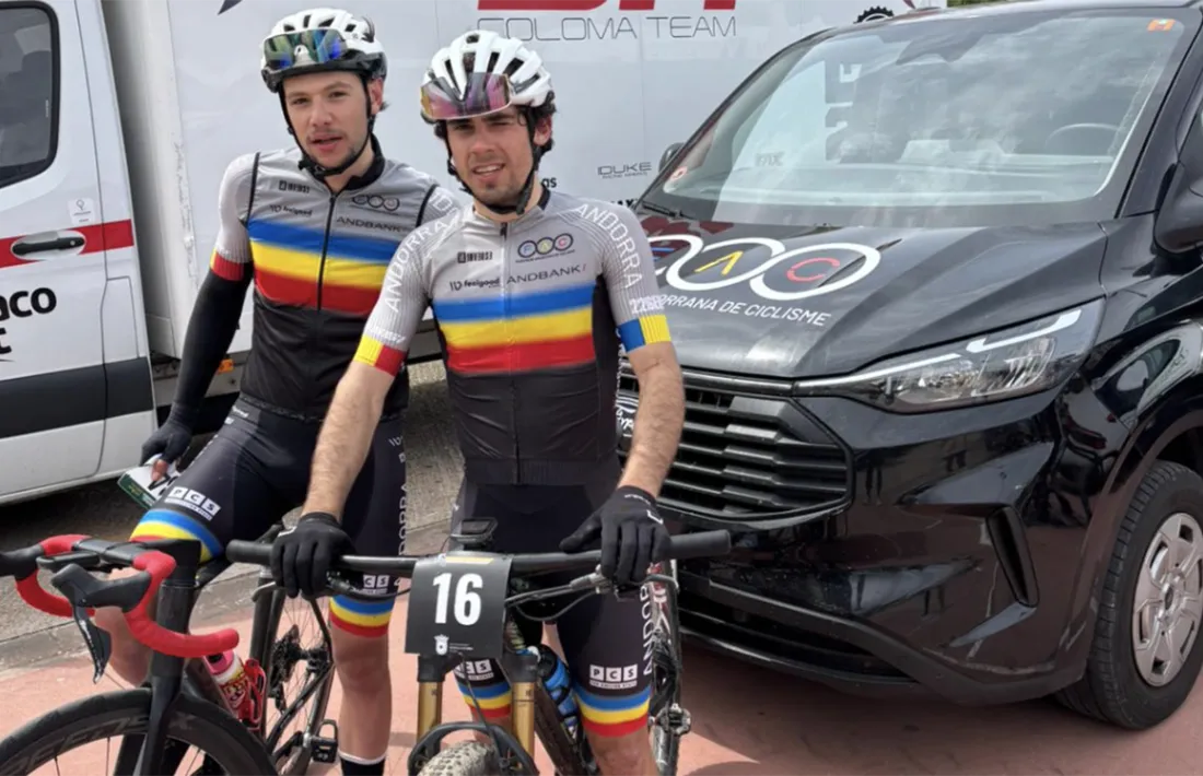 Roger Turné, amb Gerard Mora.