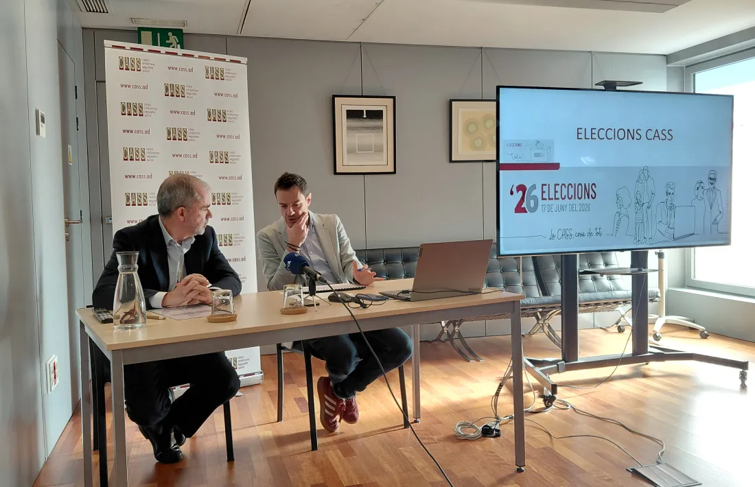 Escoriza i Galabert han detallat el calendari electoral de la CASS.