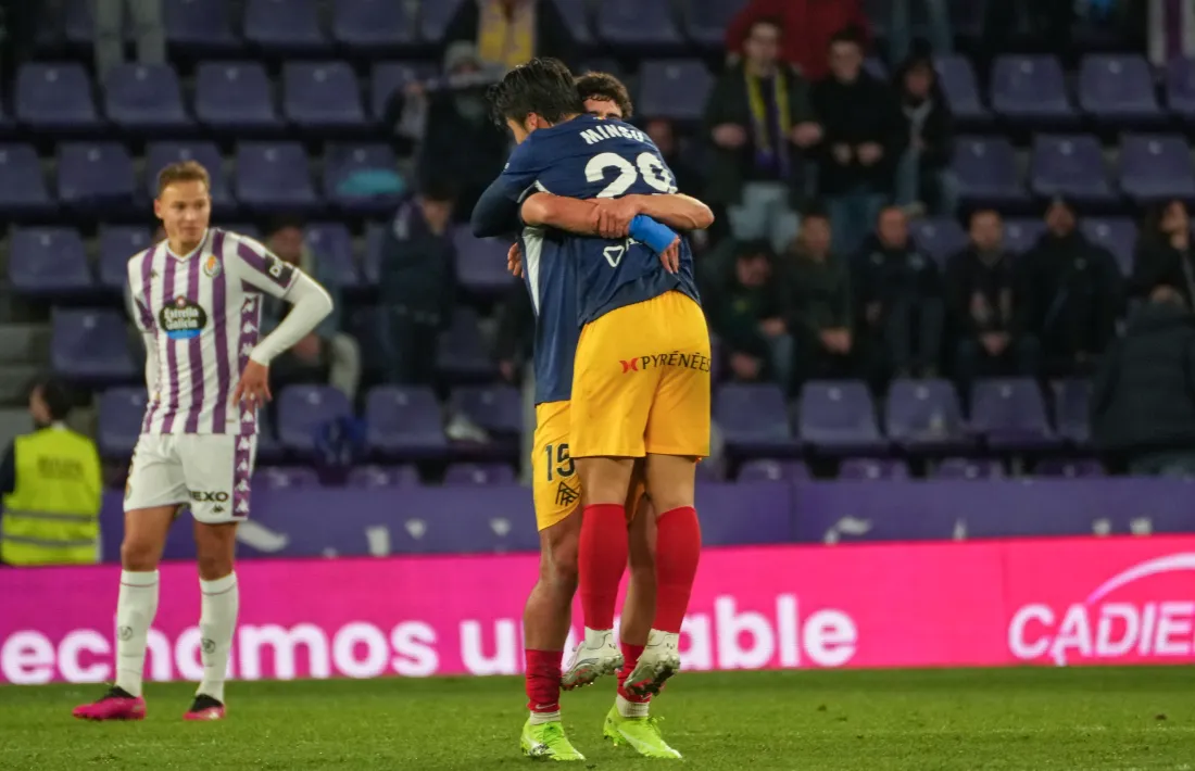 L'FC Andorra, a Zorrilla.