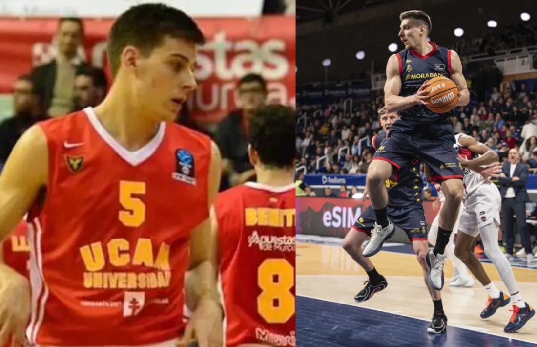 'Chumi' Ortega va debutar fa 10 anys a la Lliga ACB amb l'UCAM Múrcia. L'escorta de Yecla suma ja dues temporades defensant la samarreta del MoraBanc.