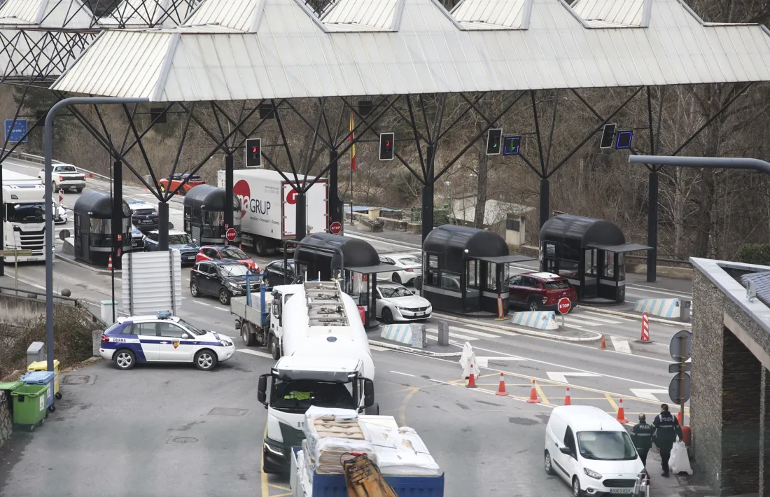 Frontera hispanoandorrana.