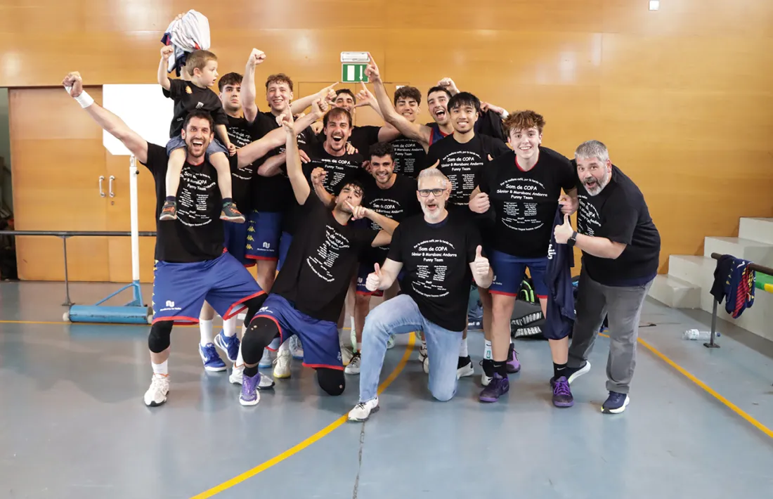 El segon equip del BC MoraBanc ascendeix a Copa Catalunya.