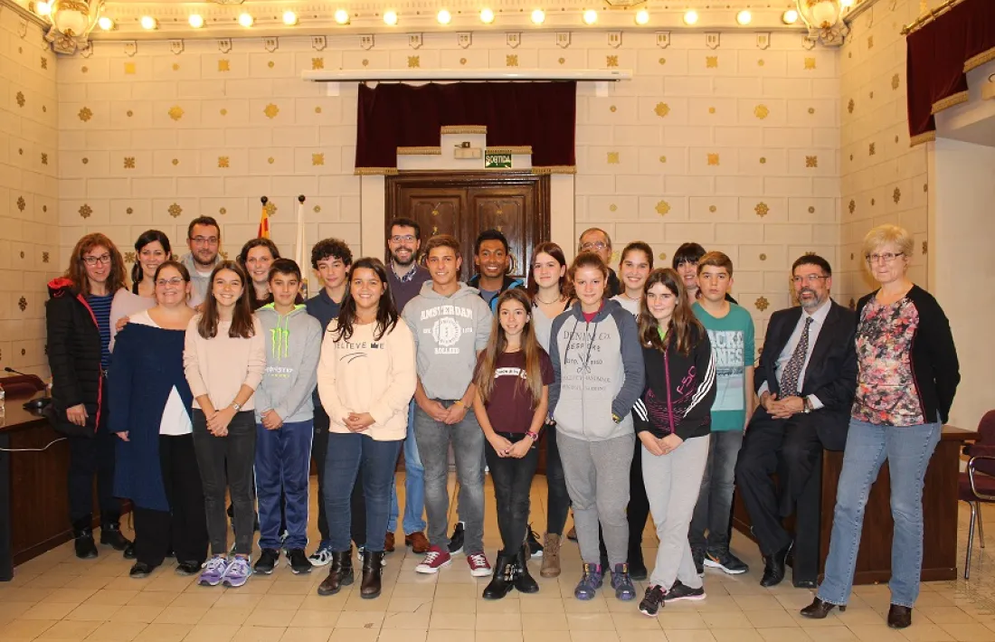 Constituït el consell municipal d’adolescents del curs 2016-17