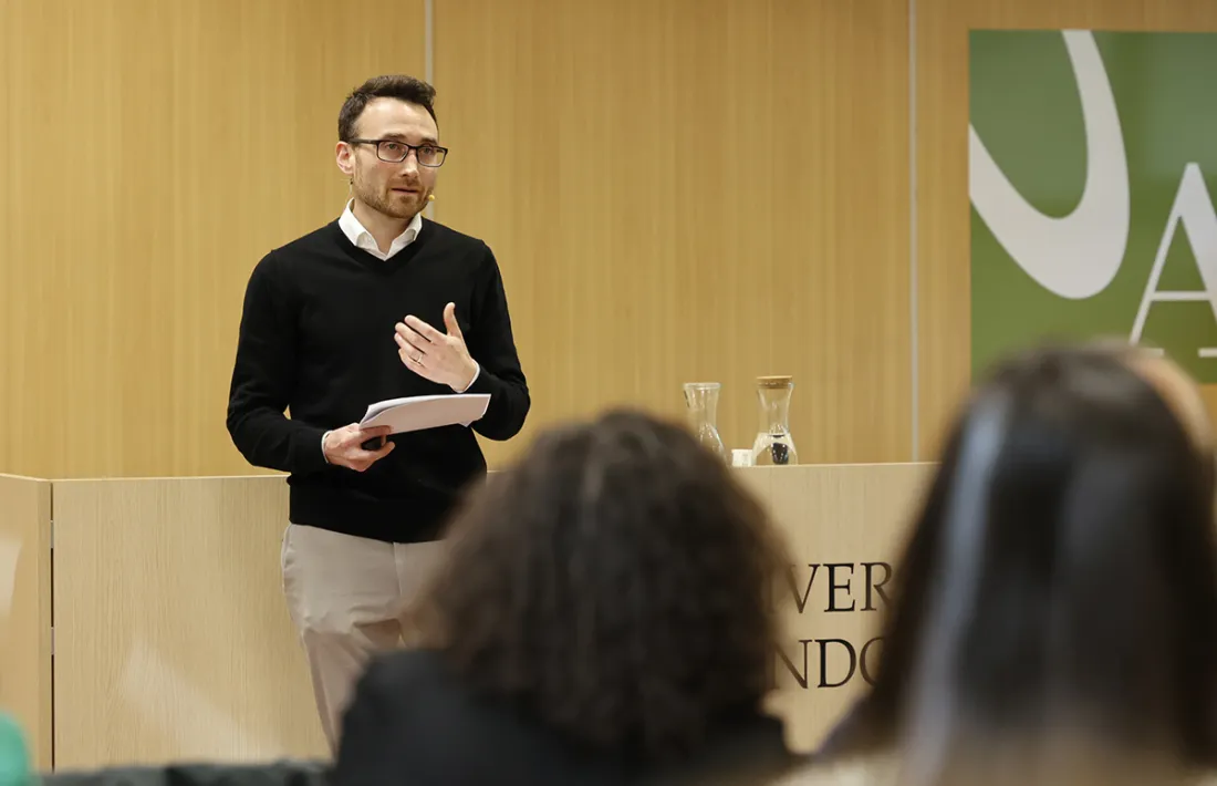 L'historiador britànic, Jean-Michel Johnston.