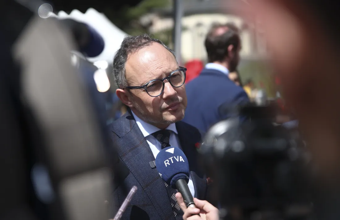 Xavier Espot ha admès que avui ha viscut el que podria ser el darrer Sant Jordi com a cap de Govern.