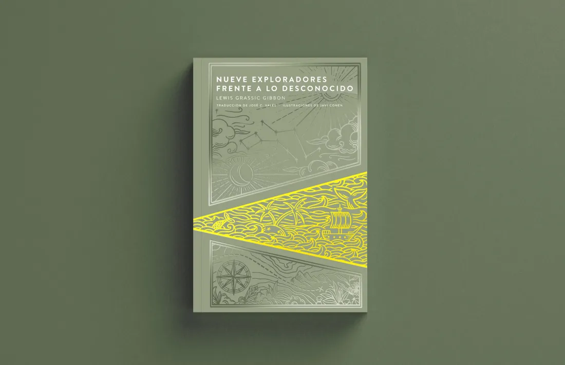 Portada de 'Nueve exploradores ante lo desconocido'