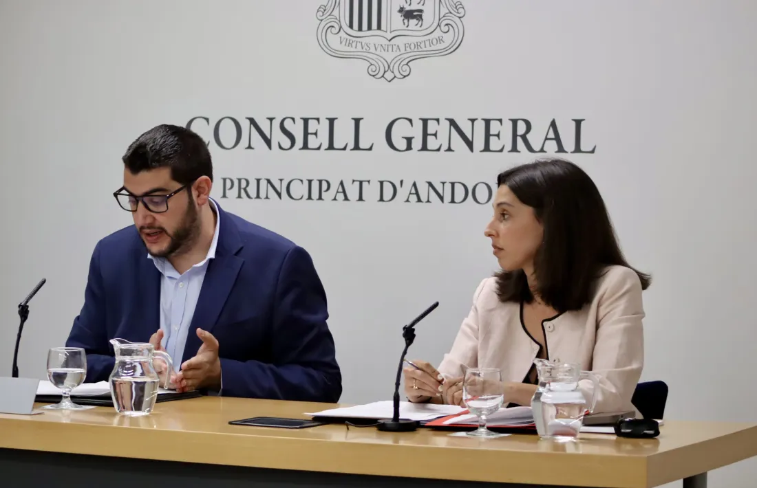 Pere Baró i Laia Moliné.