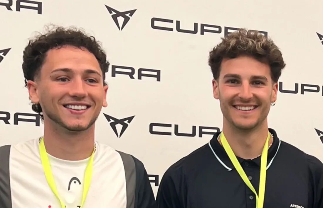 Boris Ruiz i Víctor Paz.