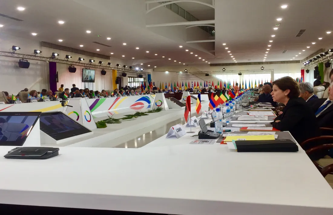 L’ambaixadora Cristina Rodríguez participa en la 32a Conferència Ministerial de la Francofonia