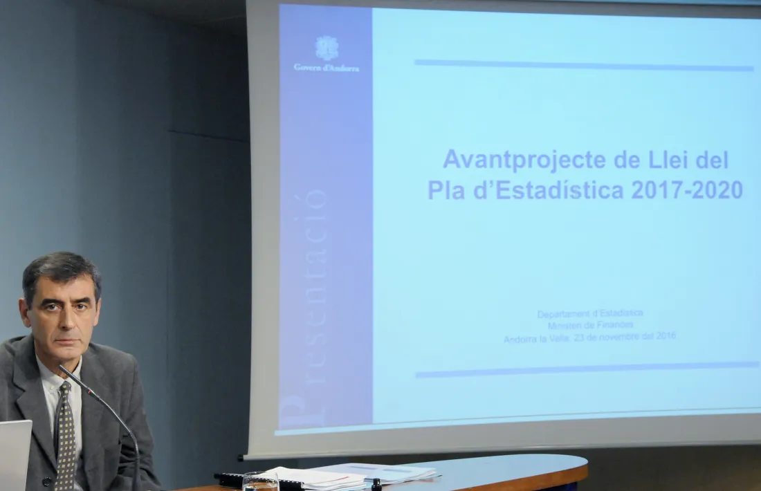 Govern ampliarà les estadístiques de població i empreses fins al 2020