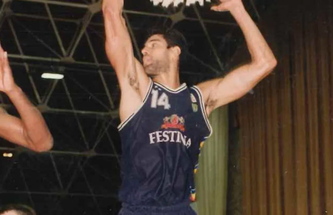 'Piculín' Ortiz, amb la samarreta del Festina Andorra.