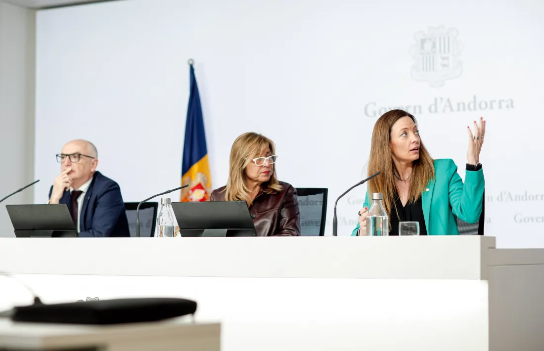 Lladós, Marsol i Mas han estat els encarregats d'explicar els canvis i les futures inversions.
