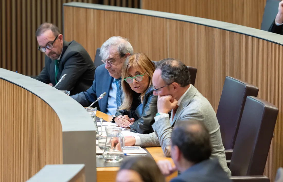 La ministra Conxita Marsol en una de les seves intervencions.