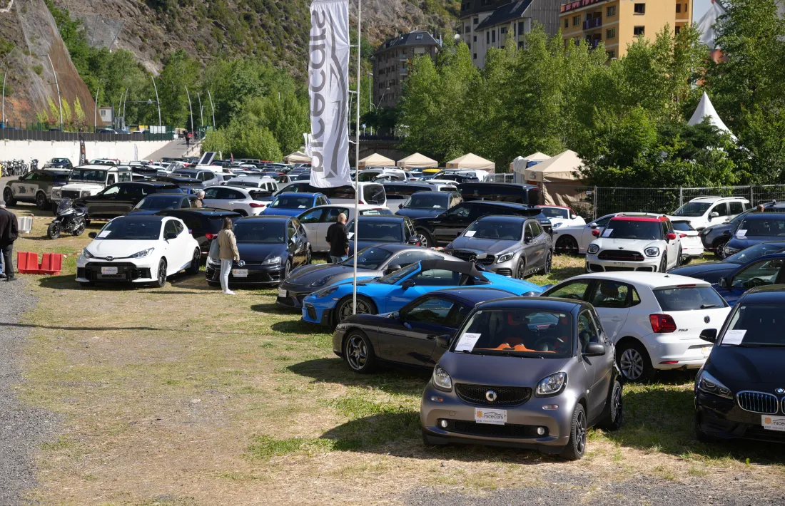 Una edició anterior de la Fira del vehicle d'ocasió.