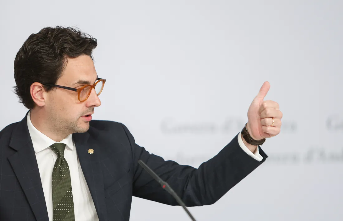 El ministre portaveu, Guillem Casal.