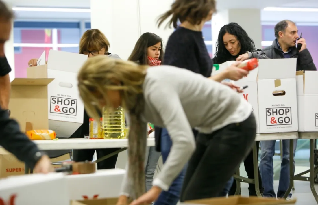 El Gran Recapte d’Aliments aconsegueix 12.000 quilos
