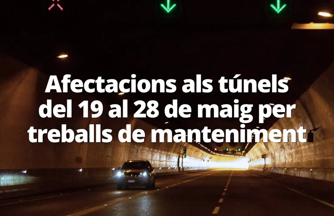 L'avís que ha publicat Mobilitat a través de les xarxes.