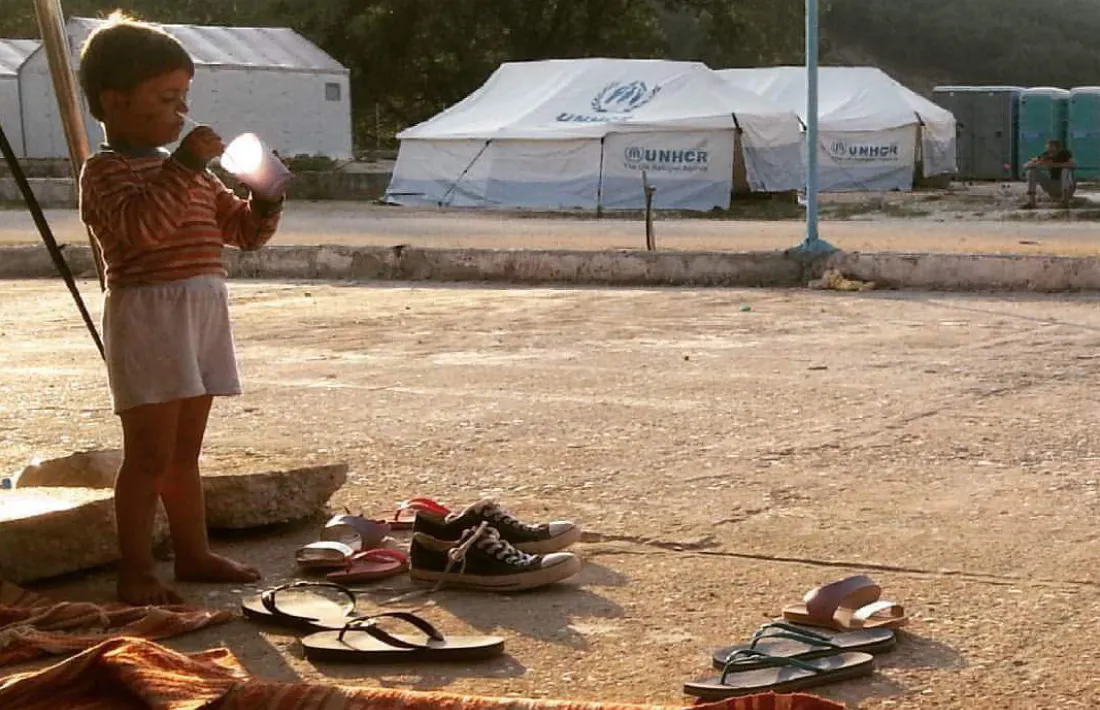 Els germans Èric i Marcel Urigüen explicaran les seves vivències al camp de refugiats grec de Filippiada