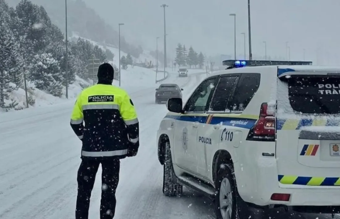 Un control de policia.