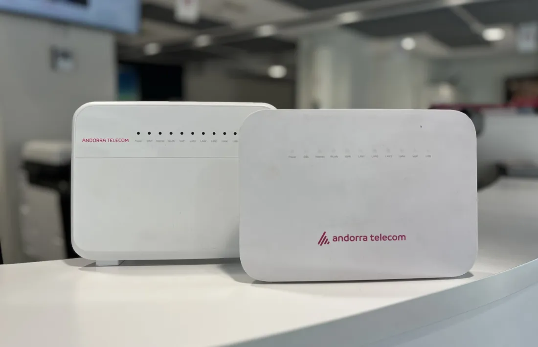 Els nous routers d'Andorra Telecom.