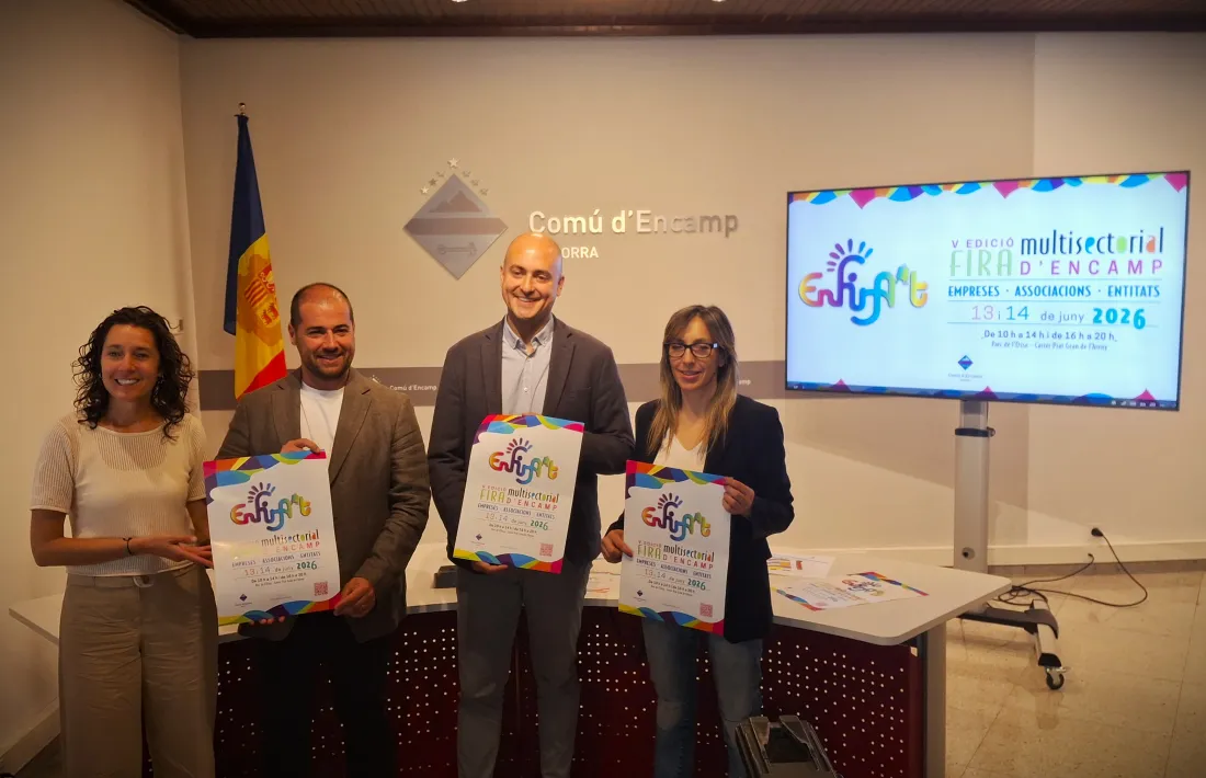 Moment de la presentació de la 5a edició de l'Enfira't.